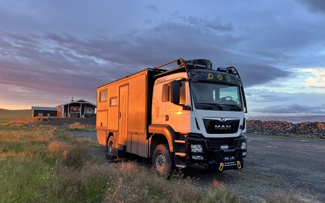 Sabbatical-Truck von LUPUS in Island unterwegs